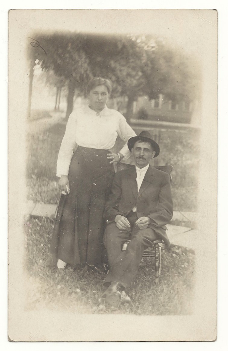 Triffo Joseph and Mary Postcard